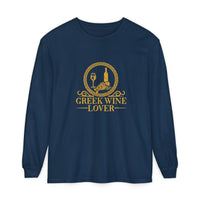 Greek Wine Lover Long Sleeve T-Shirt