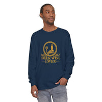 Greek Wine Lover Long Sleeve T-Shirt