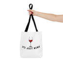 Wine Lovers Tote Bag — Canvas Wine Quote Market Tote