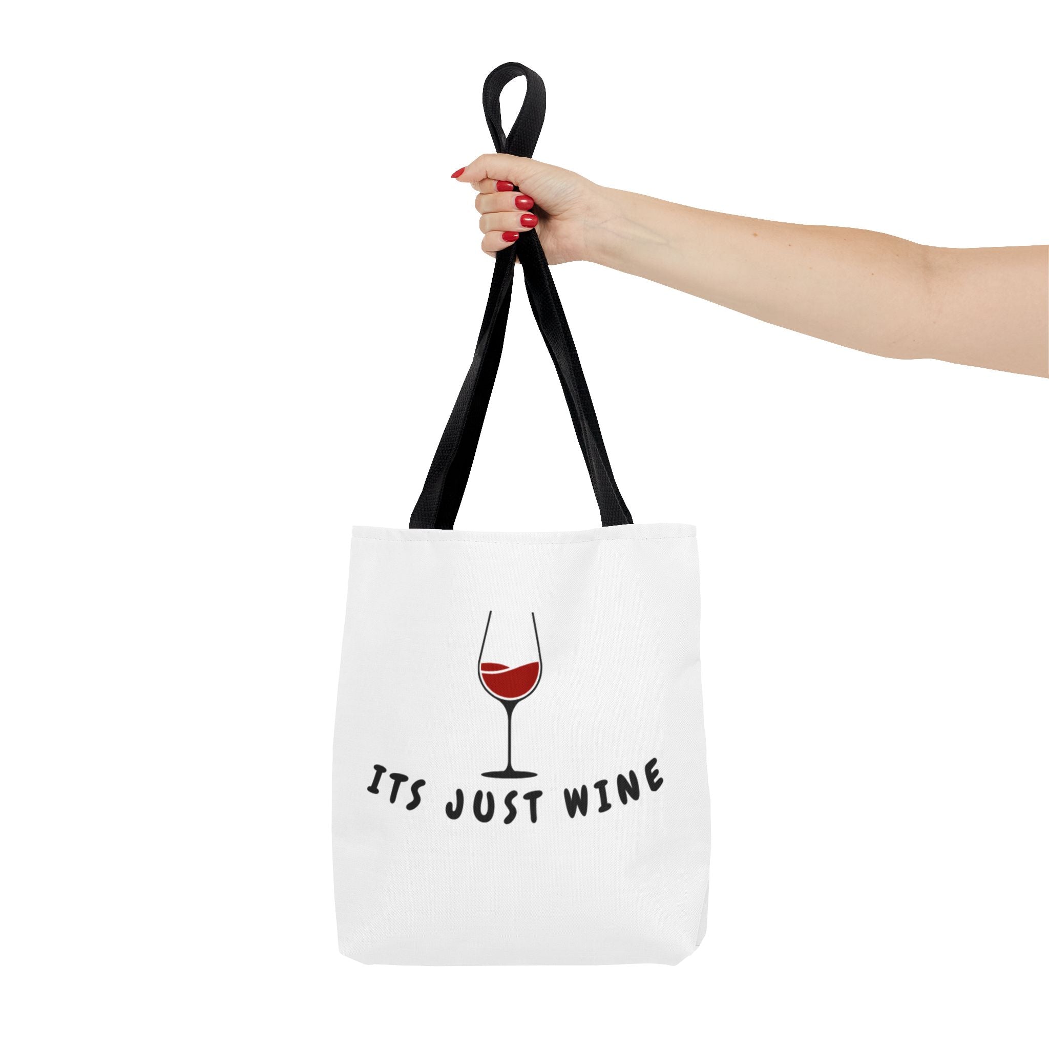 Wine Lovers Tote Bag — Canvas Wine Quote Market Tote