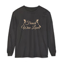 French Wine Lover Long Sleeve T-Shirt