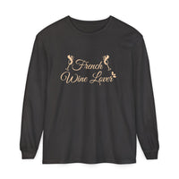French Wine Lover Long Sleeve T-Shirt