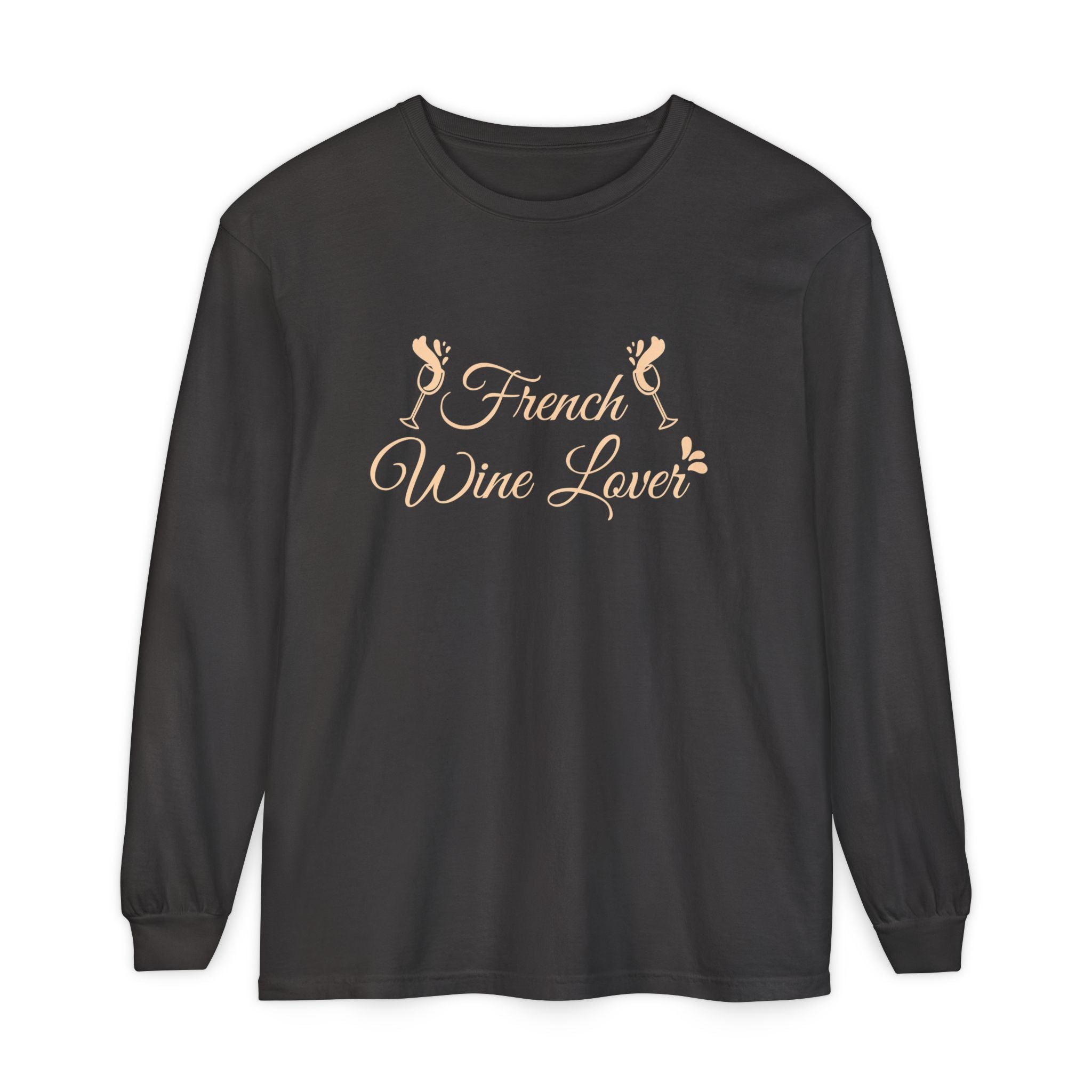 French Wine Lover Long Sleeve T-Shirt