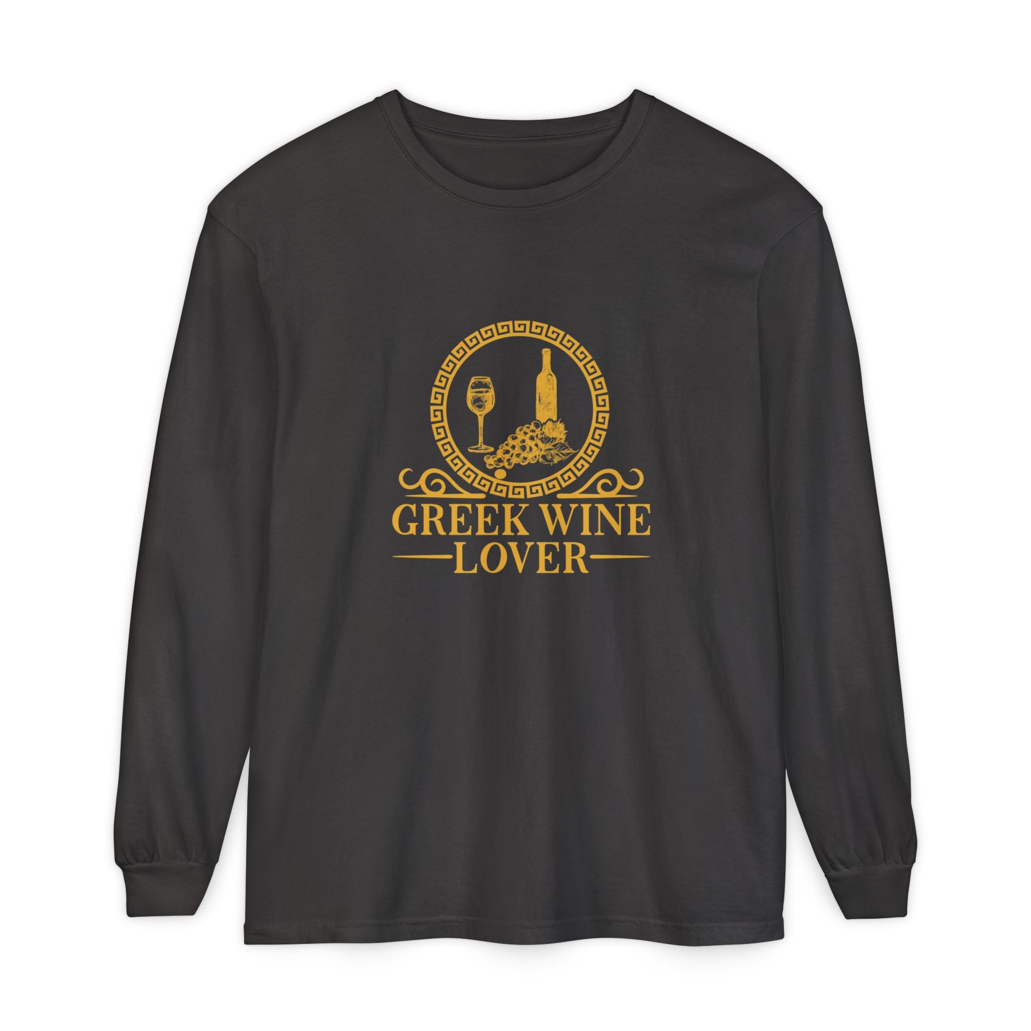 Greek Wine Lover Long Sleeve T-Shirt