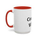 Coffee Mug - Coffee Lovers By Day, Wine Lovers By Night Funny Accent Mug