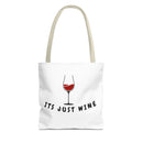 Wine Lovers Tote Bag — Canvas Wine Quote Market Tote