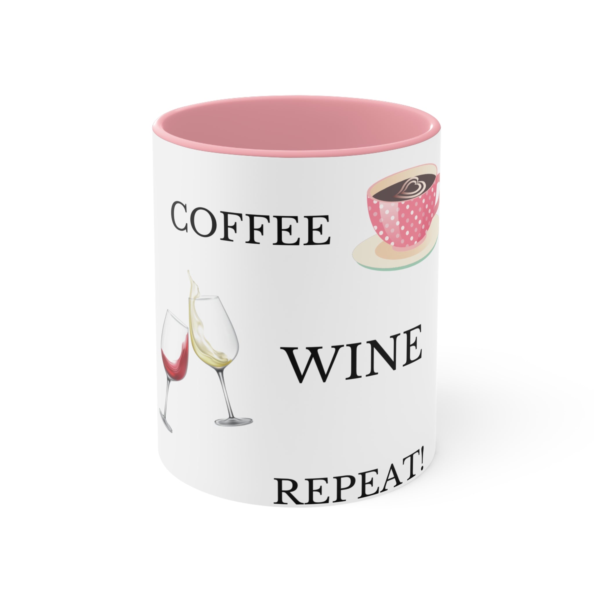Coffee. Wine. Repeat Mug