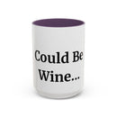Coffee Mug - Coffee Lovers By Day, Wine Lovers By Night Funny Accent Mug