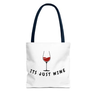 Wine Lovers Tote Bag — Canvas Wine Quote Market Tote