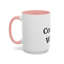 Coffee Mug - Coffee Lovers By Day, Wine Lovers By Night Funny Accent Mug
