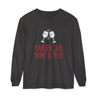 American Wine Lover Long Sleeve T-Shirt