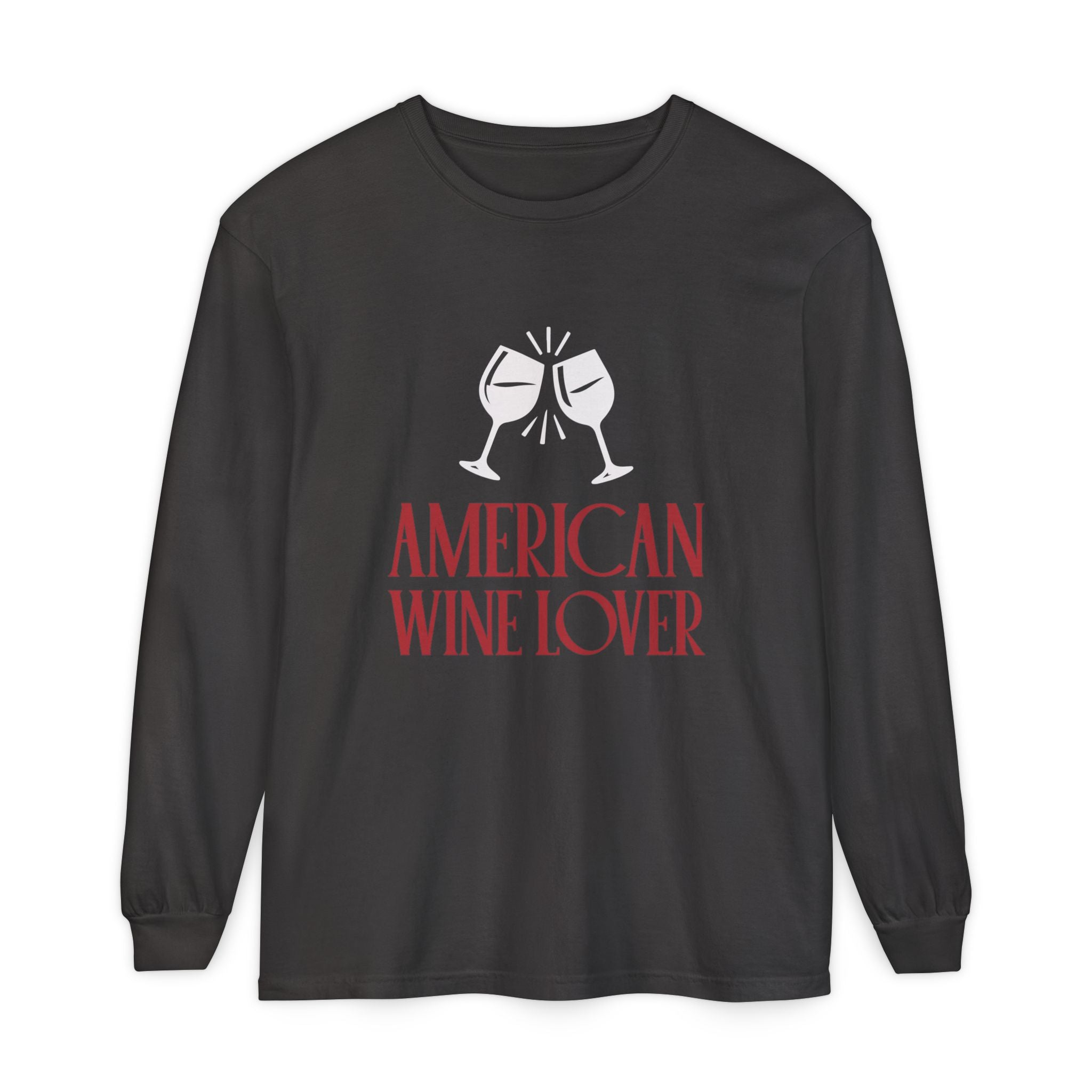 American Wine Lover Long Sleeve T-Shirt