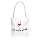 Wine Lovers Tote Bag — Canvas Wine Quote Market Tote