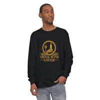 Greek Wine Lover Long Sleeve T-Shirt
