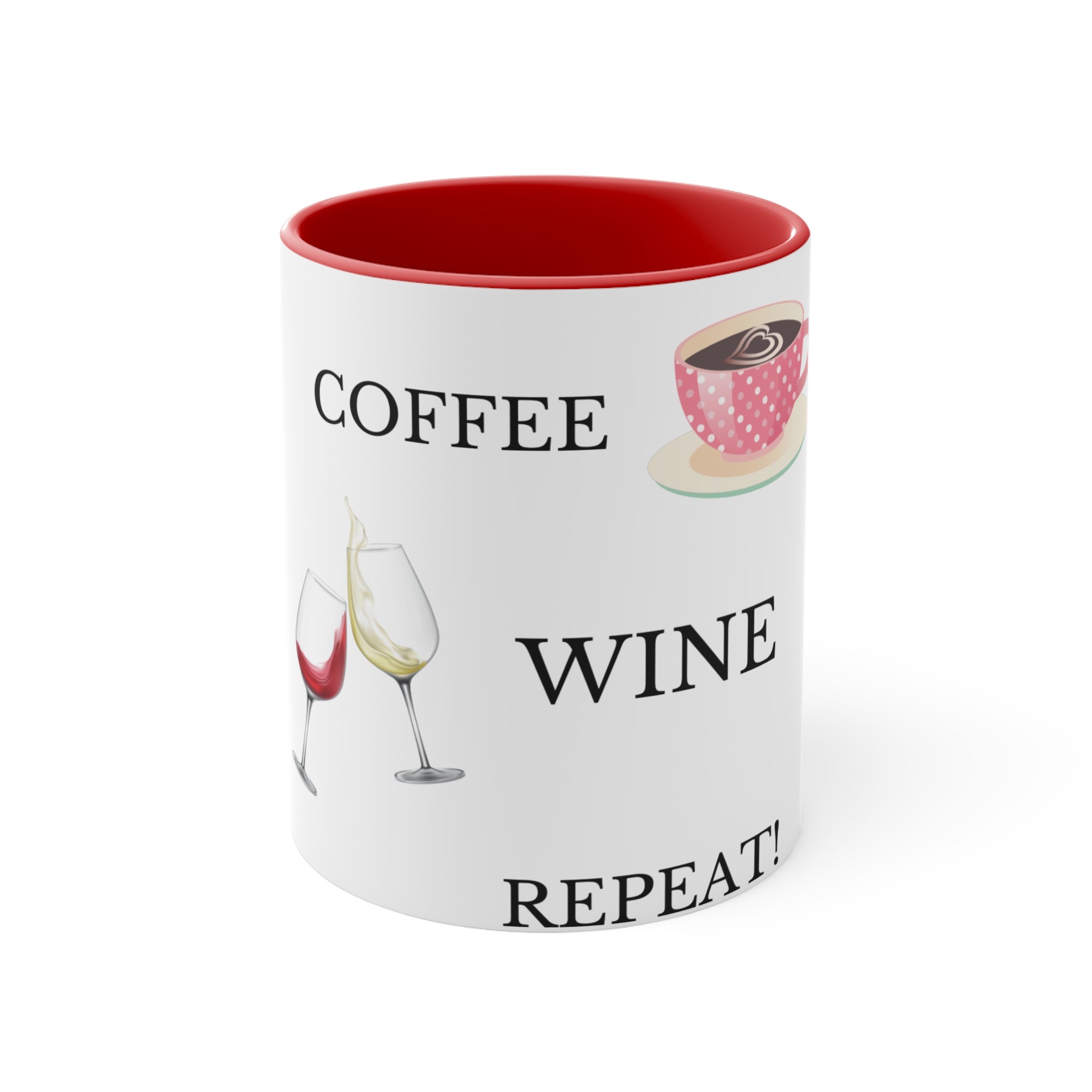 Coffee. Wine. Repeat Mug