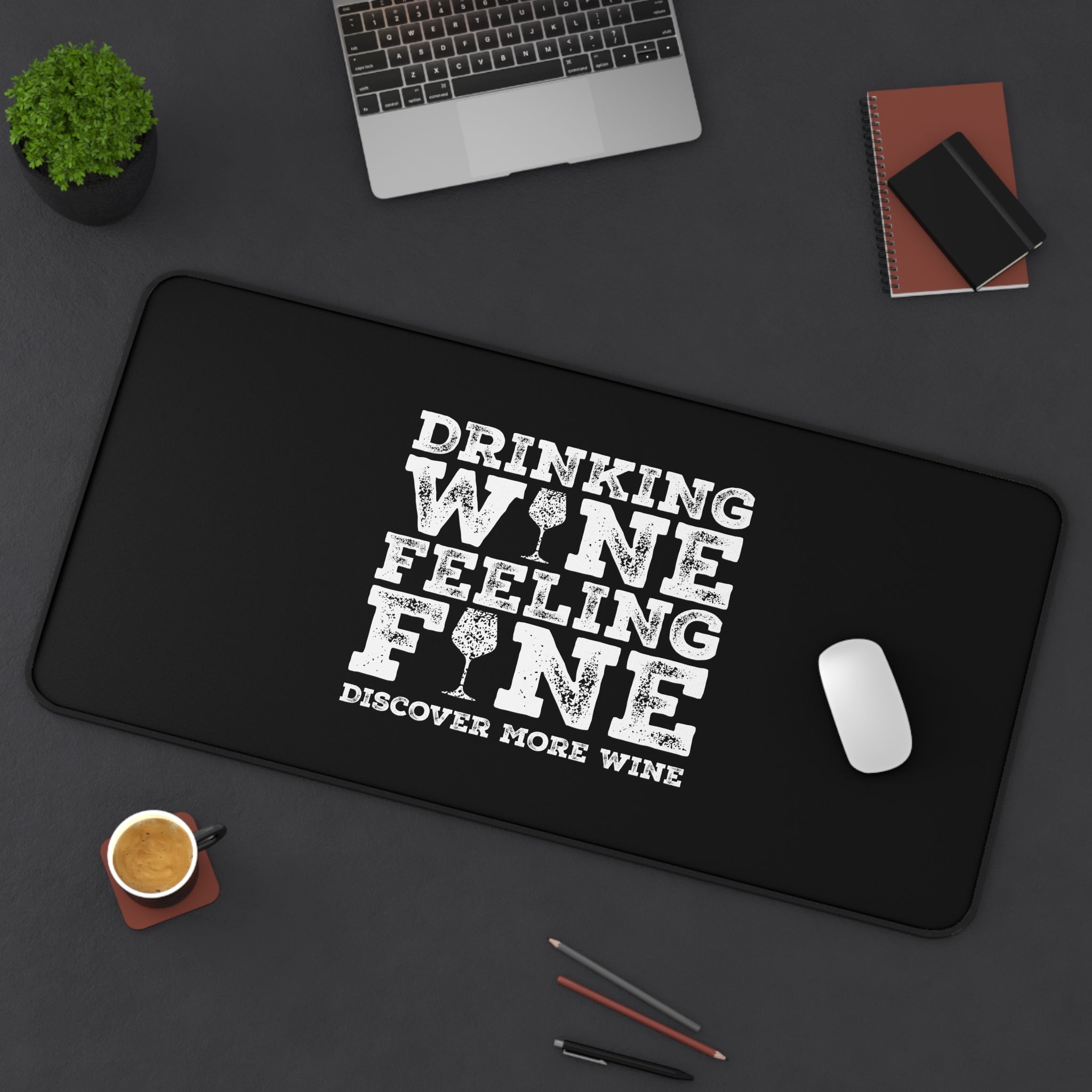 Desk Mat for Wine Lovers