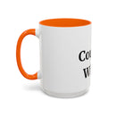 Coffee Mug - Coffee Lovers By Day, Wine Lovers By Night Funny Accent Mug