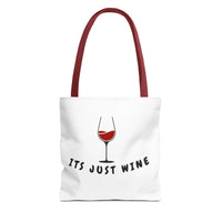 Wine Lovers Tote Bag — Canvas Wine Quote Market Tote