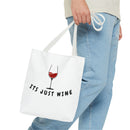 Wine Lovers Tote Bag — Canvas Wine Quote Market Tote