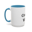 Coffee Mug - Coffee Lovers By Day, Wine Lovers By Night Funny Accent Mug
