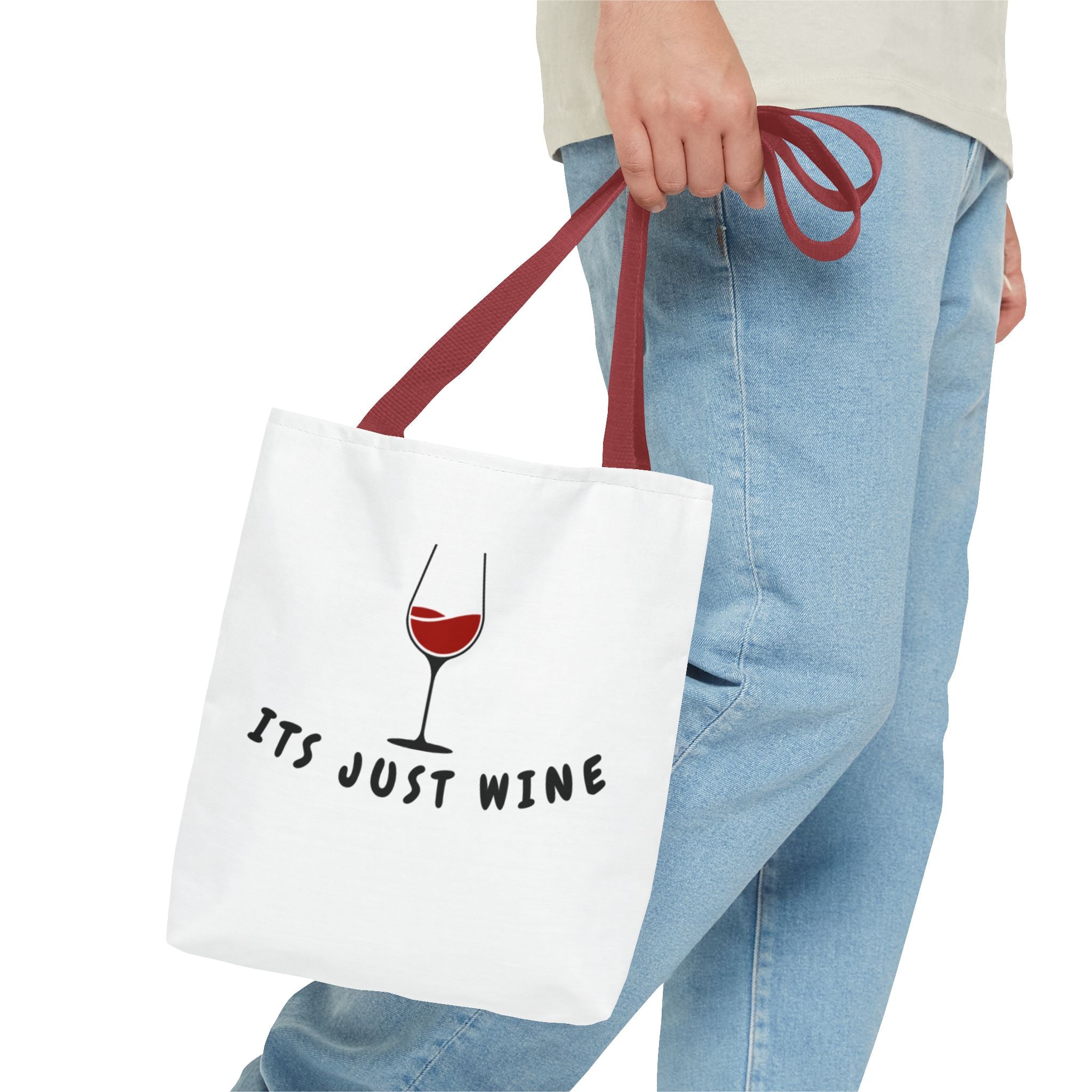 Wine Lovers Tote Bag — Canvas Wine Quote Market Tote