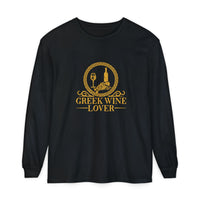 Greek Wine Lover Long Sleeve T-Shirt