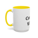 Coffee Mug - Coffee Lovers By Day, Wine Lovers By Night Funny Accent Mug