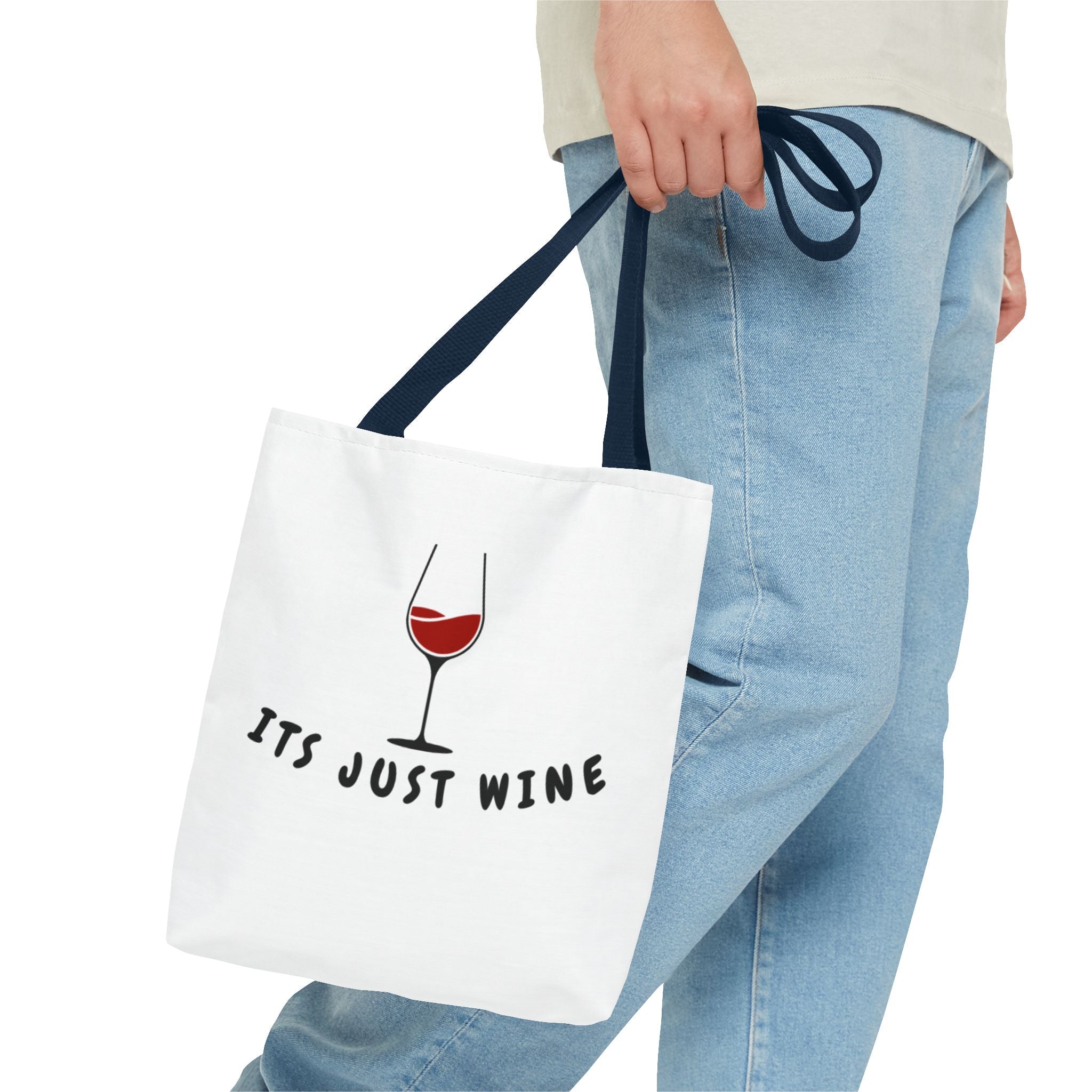 Wine Lovers Tote Bag — Canvas Wine Quote Market Tote