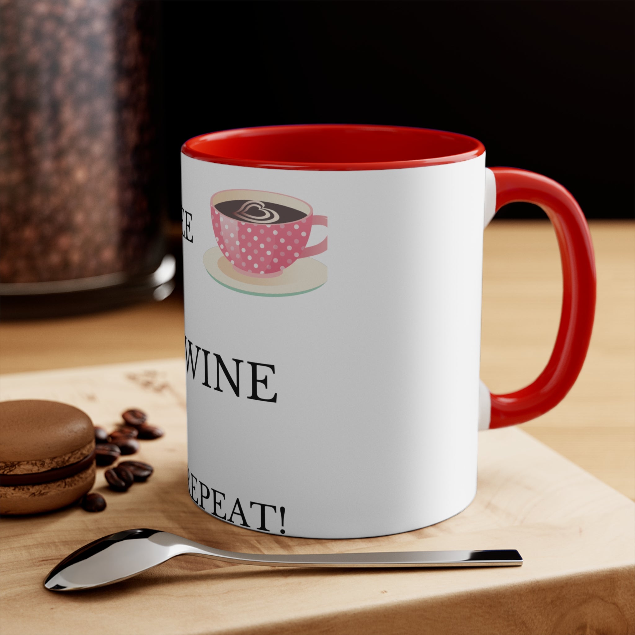 Coffee. Wine. Repeat Mug