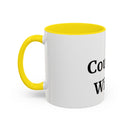 Coffee Mug - Coffee Lovers By Day, Wine Lovers By Night Funny Accent Mug