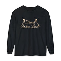 French Wine Lover Long Sleeve T-Shirt