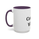 Coffee Mug - Coffee Lovers By Day, Wine Lovers By Night Funny Accent Mug