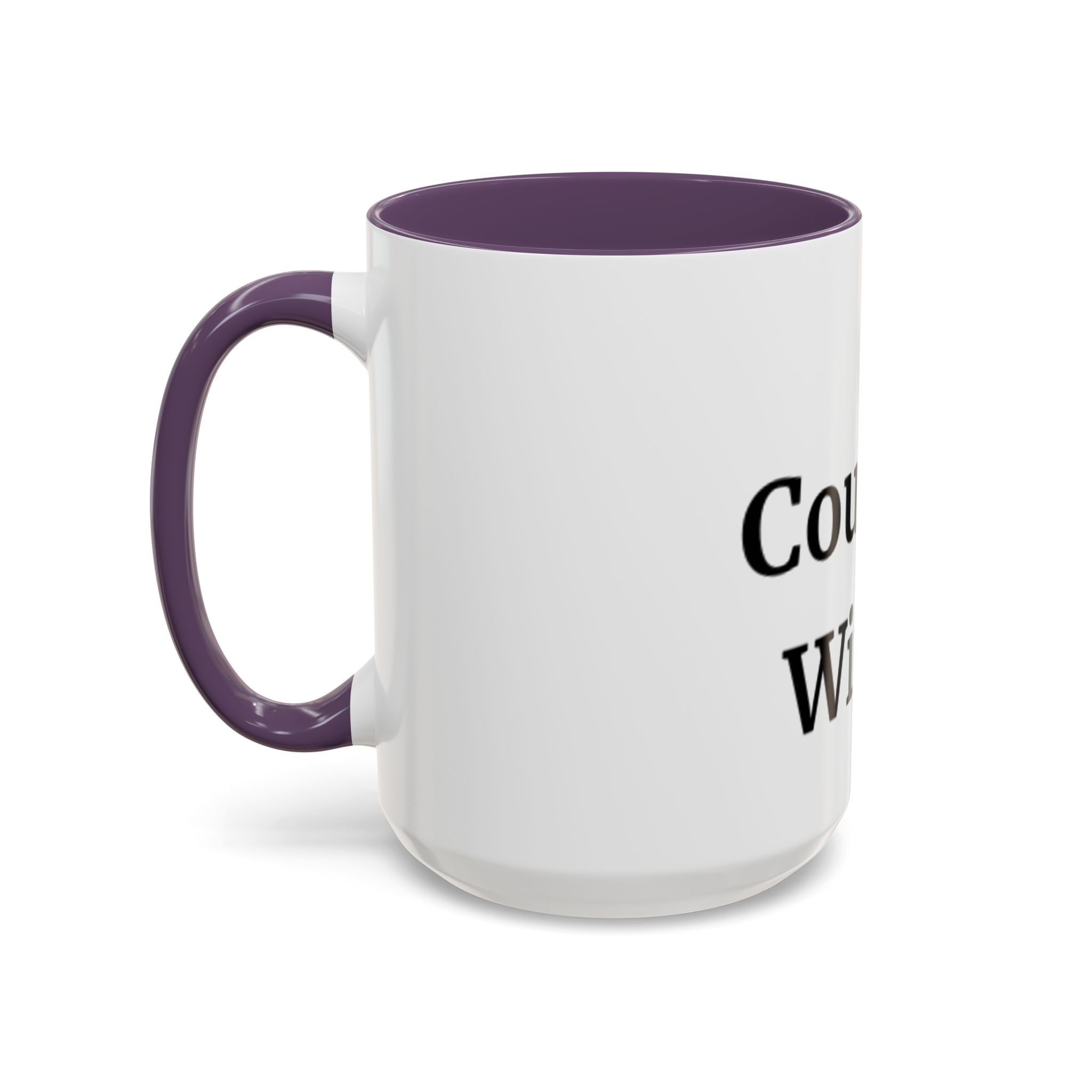 Coffee Mug - Coffee Lovers By Day, Wine Lovers By Night Funny Accent Mug